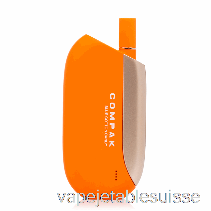 Vape Suisse Snowwolf Compak 7500 Barbe à Papa Bleue Jetable